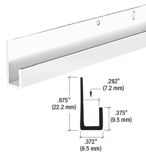 1/4” GLASS STANDARD J-CHANNEL-144”