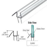 3/8”  GLASS WIPES, SEALS & DRIP RAILS