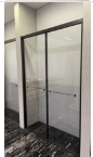 Discovery 7Showroom door hardware and profiles W 1.7m H 2.1m