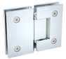 GPI EDGE SERIES GLASS-TO-GLASS 180 DEEGRE HINGE