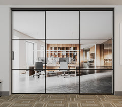 Slim Frame Telescopic Sliding System (1+2)