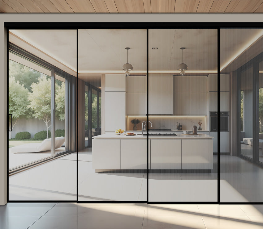 Slim Frame Telescopic Sliding System (1+3)