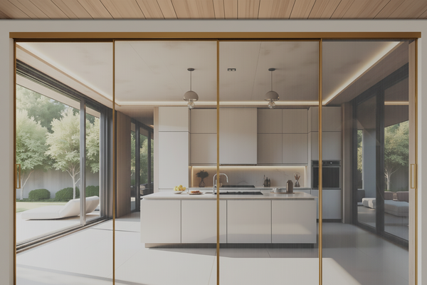 Slim Frame Telescopic Sliding System (1+3)