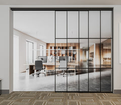 Slim Frame Telescopic Sliding System (1+2)