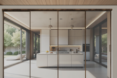 Slim Frame Telescopic Sliding System (1+3)