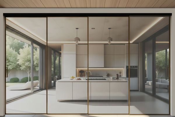 Slim Frame Telescopic Sliding System (1+3)