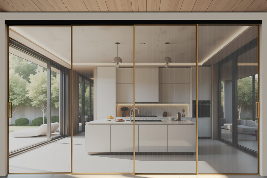 Slim Frame Telescopic Sliding System (1+3)