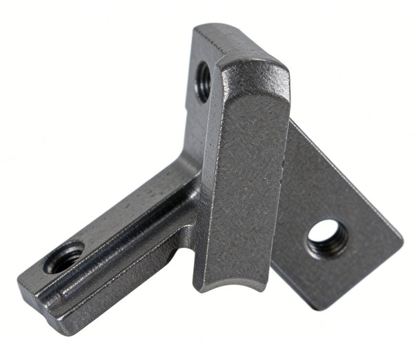 Horizontal + Left Vertical 90 Connector Material Aluminium Matte Black