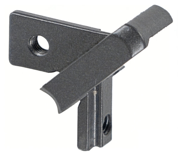 Horizontal + Right Vertical 90 Connector Material Aluminium Matte Black