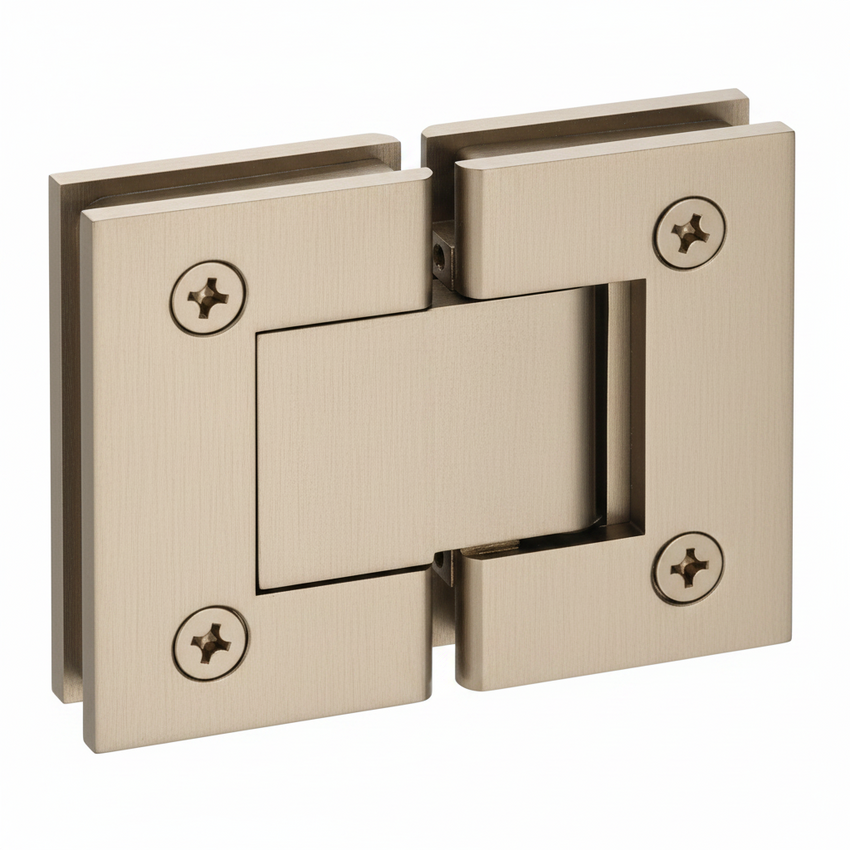 GPI EDGE SERIES GLASS-TO-GLASS 180 DEEGRE HINGE