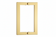 GPI SQUARE STYLE BACK TO BACK HANDLE-8”