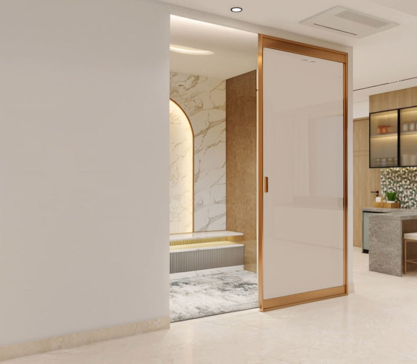 Slim Frame Invisible Sliding System