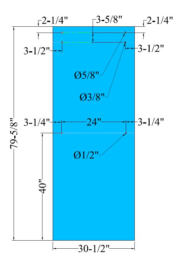 Soft close system for shower 3/8" low iron Tempered Glass 60x80