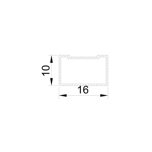 Office Partitons Accessories Flat bars (for grid design) - OSTF-PGRIDP-3M BM