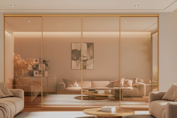 Slim Frame Synchronised Sliding System (2+2)