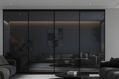 Slim Frame Synchronised Sliding System (2+2)