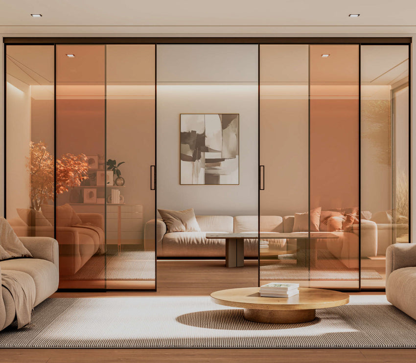 Slim Frame Synchronise Sliding System (2+2)