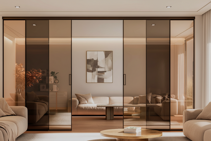 Slim Frame Synchronise Sliding System (2+2)