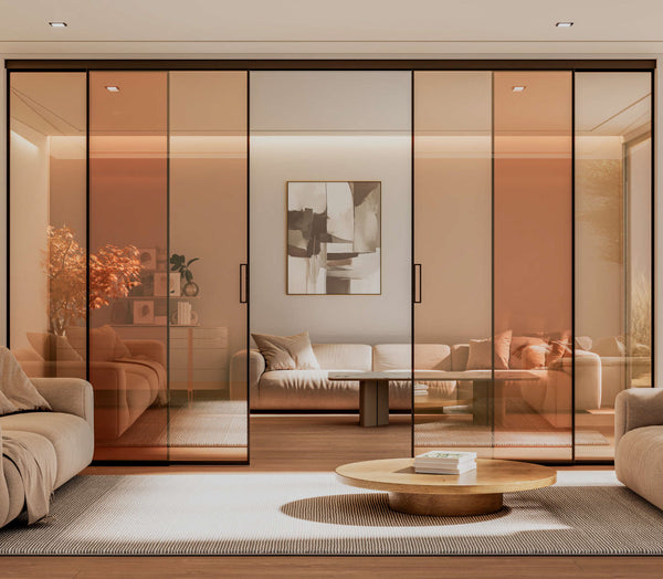 Slim Frame Synchronise Sliding System (2+2)