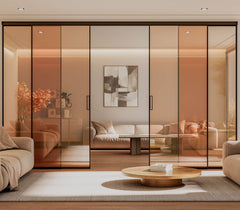 Slim Frame Synchronise Sliding System (2+2)