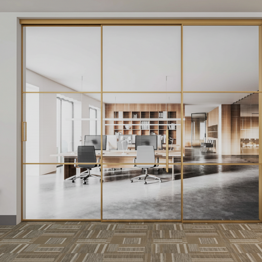Slim Frame Telescopic Sliding System (1+2)
