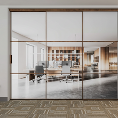 Slim Frame Telescopic Sliding System (1+2)