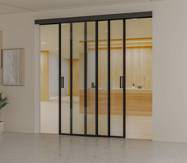 MOVABLE PARTITION WALLS WITH BOTH-SIDE MOVEMENT (0+3)