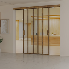 MOVABLE PARTITION WALLS WITH BOTH-SIDE MOVEMENT (0+3)