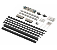 "Invisible Door - Hardware Kits with Frame - Framed Size 2600mm*1200mm(Customizable) - For 8mm thick