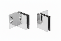 GPI SQUARE STYLE OFFSET GLASS-TO-WALL 90 DEGREE CLAMP