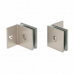 GPI SQUARE STYLE OFFSET GLASS-TO-WALL 90 DEGREE CLAMP