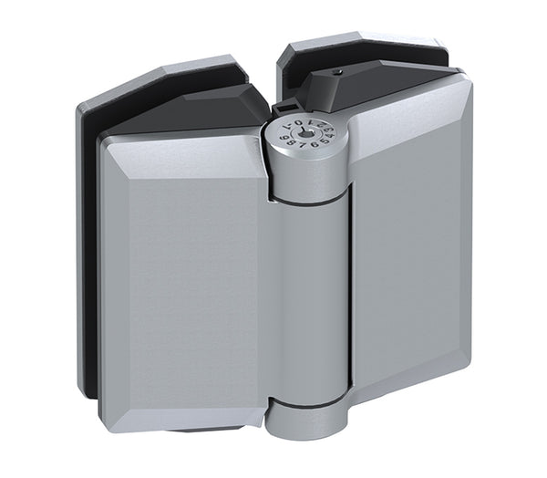 Soft Close Hinge-Glass to Glass Material 2205 Stainless Steel
