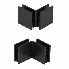 GPI SQUARE STYLE OPEN FACE GLASS-TO-GLASS 90 DEGREE CLAMP