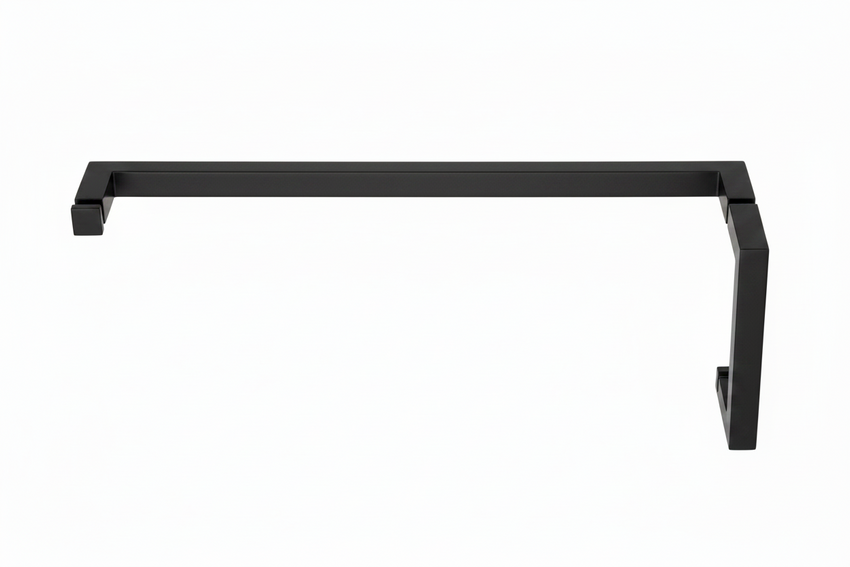 GPI SQUARE STYLE PULL & TOWEL BAR COMBO -8”X18”