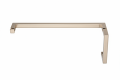 GPI SQUARE STYLE PULL & TOWEL BAR COMBO -8”X18”