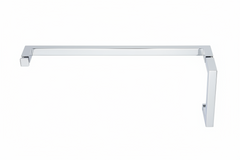 GPI SQUARE STYLE PULL & TOWEL BAR COMBO -8”X18”