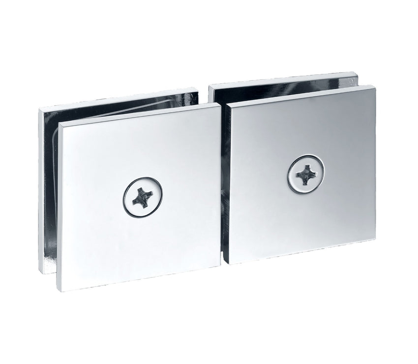 GPI SQUARE STYLE MOVABLE TRANSOM GLASS-TO-GLASS 180 DEGREE CLAMP
