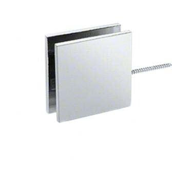 GPI SQUARE STYLE MOVABLE TRANSOM GLASS-TO-WALL CLAMP