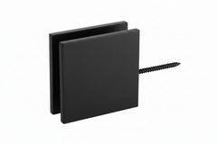 GPI SQUARE STYLE MOVABLE TRANSOM GLASS-TO-WALL CLAMP