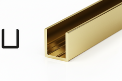 1/2” GLASS DEEP U-CHANNEL-95”