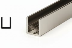 1/2” GLASS DEEP U-CHANNEL-95”