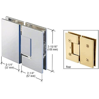 GPI HULK SERIES GLASS-TO-GLASS 180 DEEGRE HINGE