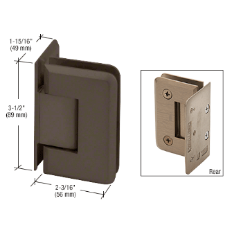 GPI LUXE SERIES OFFSET BACK PLATE WALL MOUNT HINGE