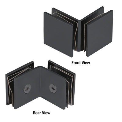 GPI SQUARE STYLE OPEN FACE GLASS-TO-GLASS 90 DEGREE CLAMP