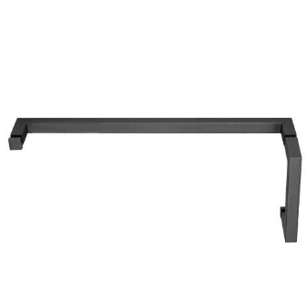 GPI SQUARE STYLE PULL & TOWEL BAR COMBO -8”X18”